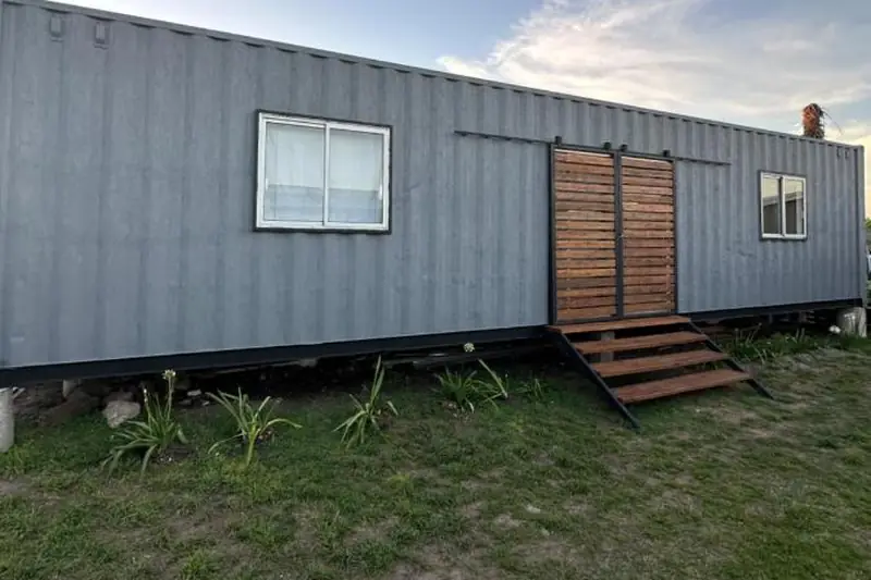 Contenedor, en Carmelo (Uruguay)
